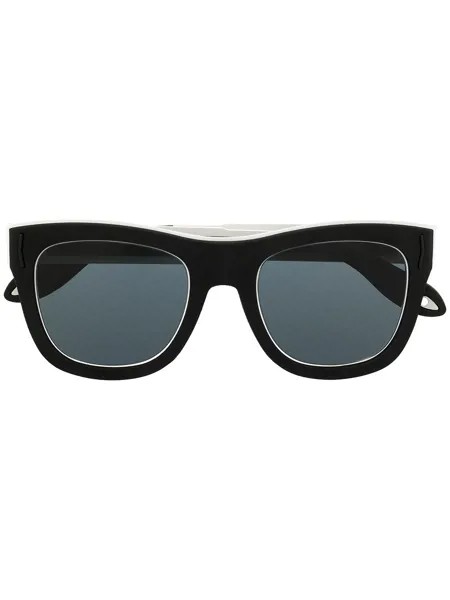 Givenchy Eyewear солнцезащитные очки в оправе 'кошачий глаз' с логотипом