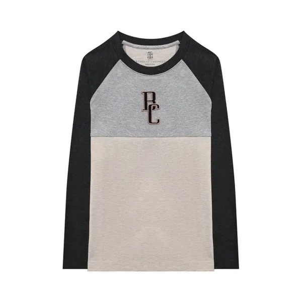 Хлопковый лонгслив Brunello Cucinelli