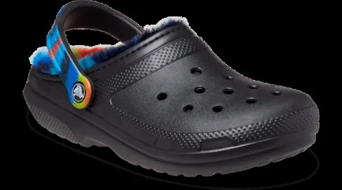 Мужские и женские тапочки Crocs — классические сабо с подкладкой из спрея Tie Dye