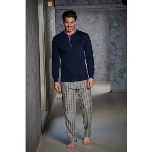 Комплект Enrico Coveri, свитшот, брюки, лонгслив, джемпер, застежка молния, без карманов, размер 48, синий