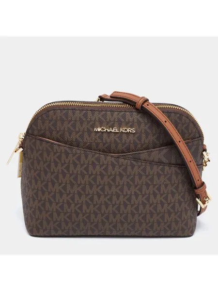 Сумка кросс-боди женская Michael Kors Jet Set Travel Brown