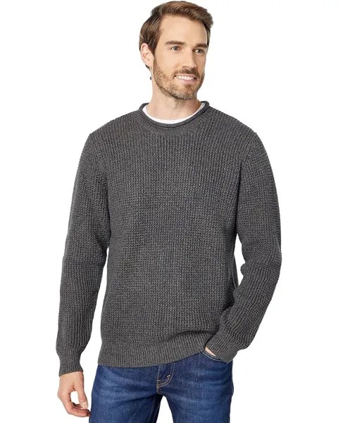 Свитер L.L.Bean Organic Cotton Rollneck Crew Regular, цвет Dark Cinder