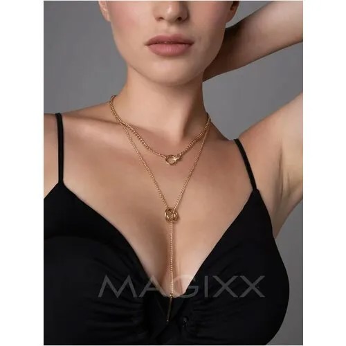Колье MAGIXX, длина 51 см, золотистый