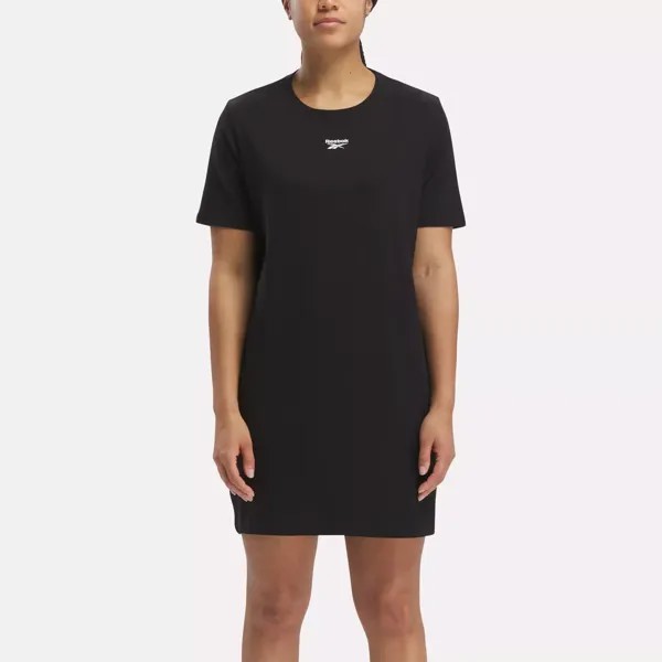 Платье-футболка Identity Reebok, черный