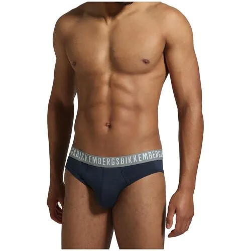 Трусы BIKKEMBERGS Classic - 2-Pack Men's Briefs, 3 шт., размер M, синий