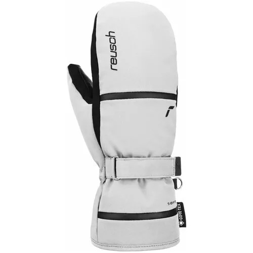 Варежки Reusch Alessia Gore-Tex Mitten, размер 7, черный, белый