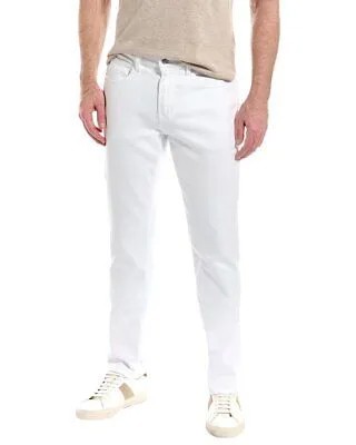 Hudson Jeans Blake Slim Прямые джинсы Мужские белые 33