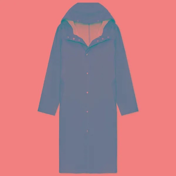 Мужская куртка дождевик Stutterheim Stockholm Long коричневый, Размер XL
