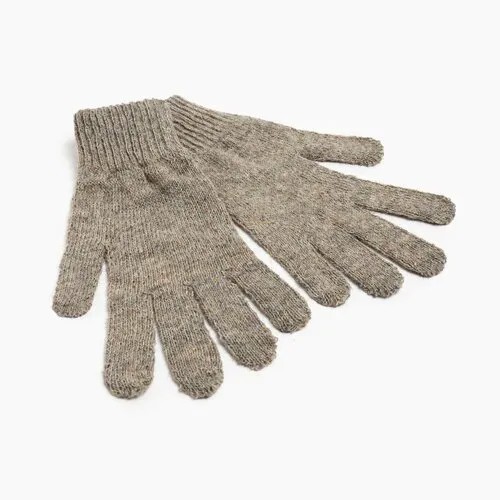 Перчатки WoolHouse, размер 18, серый