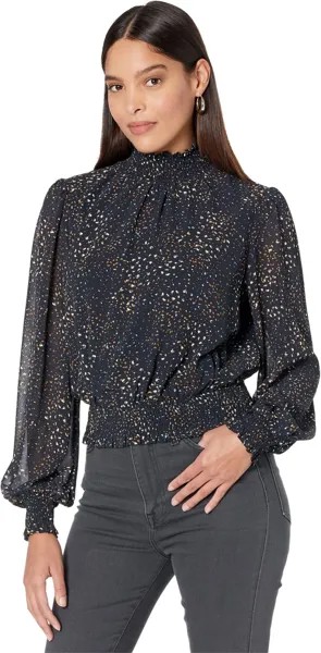 Топ Lost + Wander Valerie Star Top, цвет Navy Multi