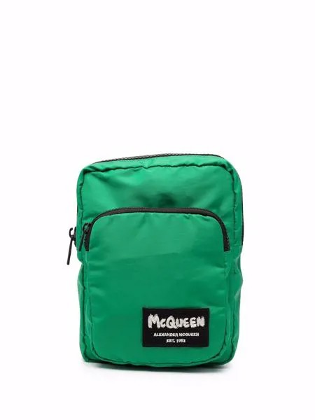 Alexander McQueen рюкзак с нашивкой-логотипом