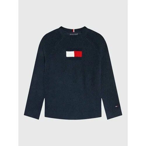 Лонгслив TOMMY HILFIGER, размер 8Y [METY], синий