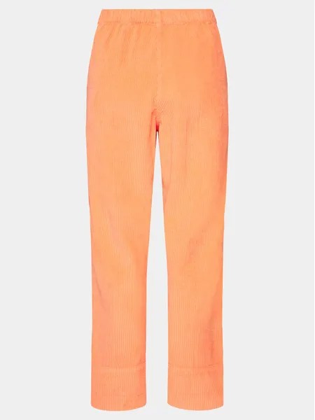 Тканевые брюки свободного кроя American Vintage, оранжевый