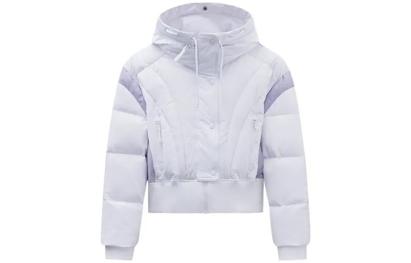 Женская куртка Chenpeng X Snowflake White/Lavender Grey Anta