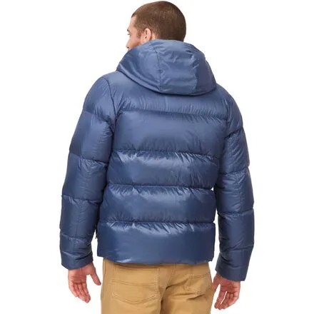 Куртка-пуховик Guides с капюшоном – мужская Marmot, цвет Storm