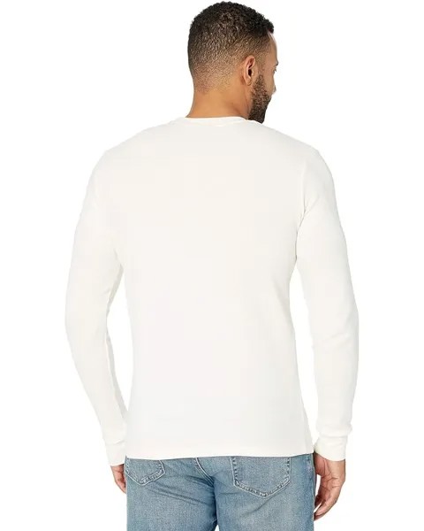 Рубашка U.S. POLO ASSN. Long Sleeve Crew Neck Solid Thermal Shirt, цвет Vanilla Prep