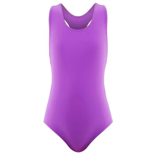 Купальник гимнастический ONLITOP, размер 42, фиолетовый
