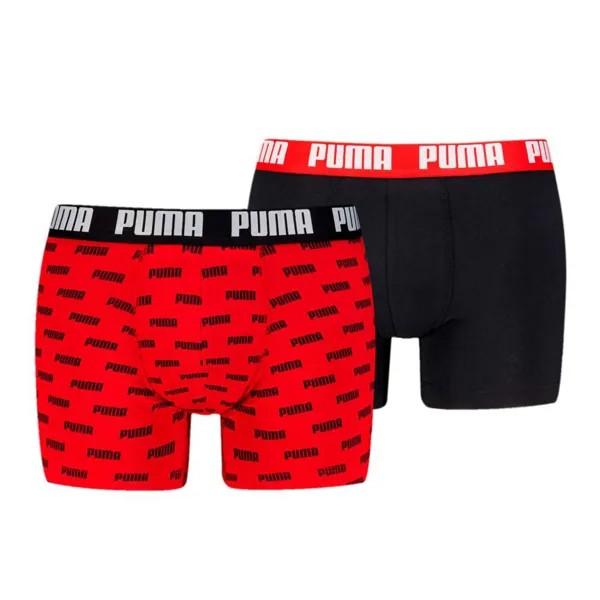 Боксеры Puma Everyday AOP Print 2 шт, разноцветный