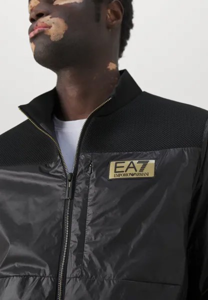 Куртка-бомбер Jacket EA7 Emporio Armani, черный