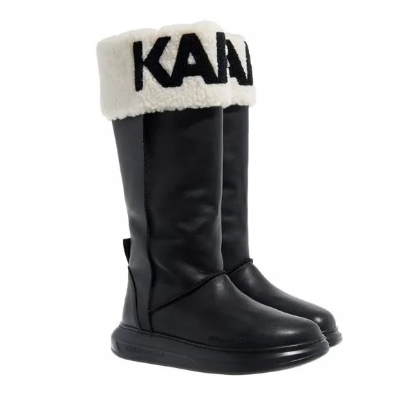 Сапоги kapri kosi karl logo hi boot black w Karl Lagerfeld, черный