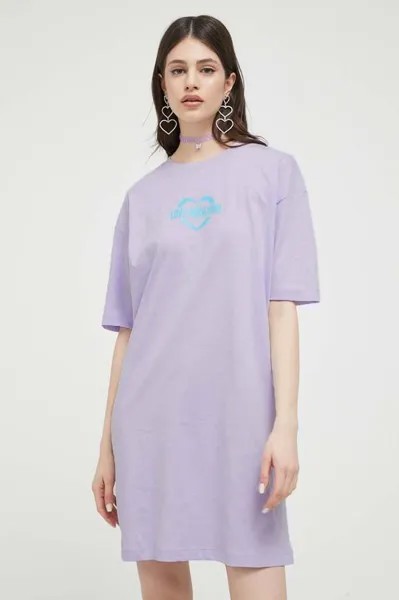 Платье Love Moschino, фиолетовый