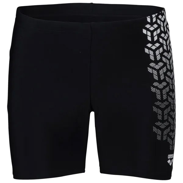 Плавки Arena Kikko V Swim Mid Jammer Graphic, цвет Black/White