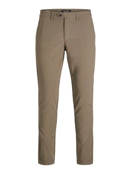 Обычные брюки чинос JACK & JONES Marco Connor, пестрый коричневый
