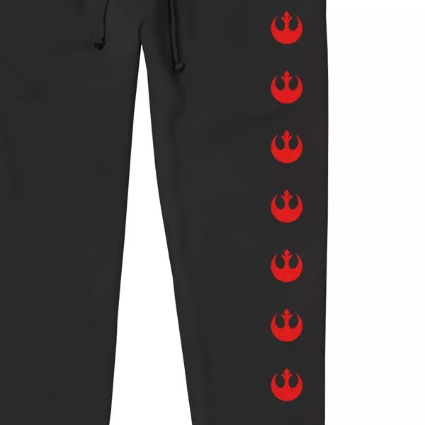Мужские легкие пижамные брюки для бега с вертикальным логотипом Rebel в стиле Звездных войн Licensed Character