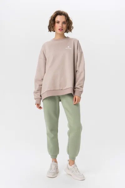 Свитшот женский Ennergiia AW21-W05 коричневый 46 RU