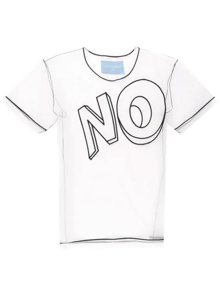 Viktor & Rolf футболка 'The No'
