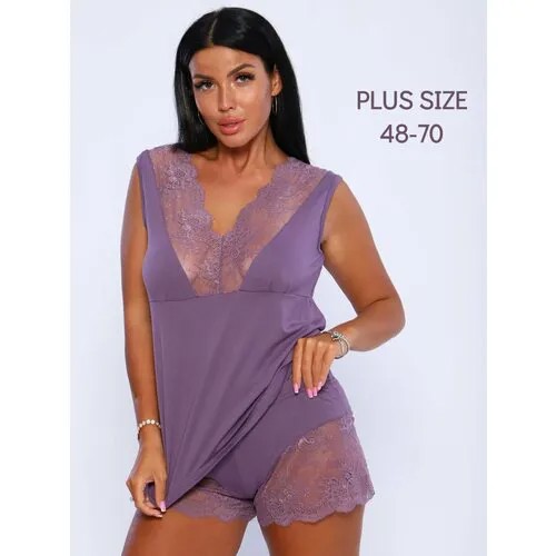 Пижама  FIREFLY., размер 66, фиолетовый