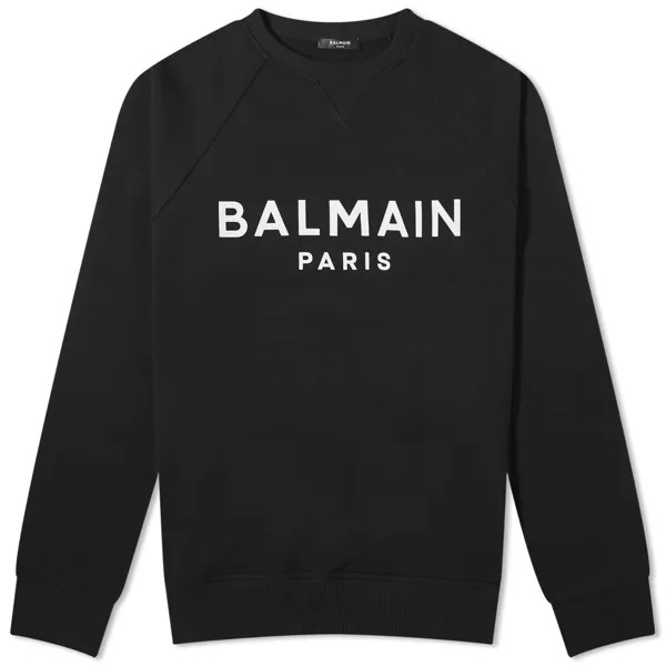 Свитшот Balmain Paris Logo, цвет Black & White