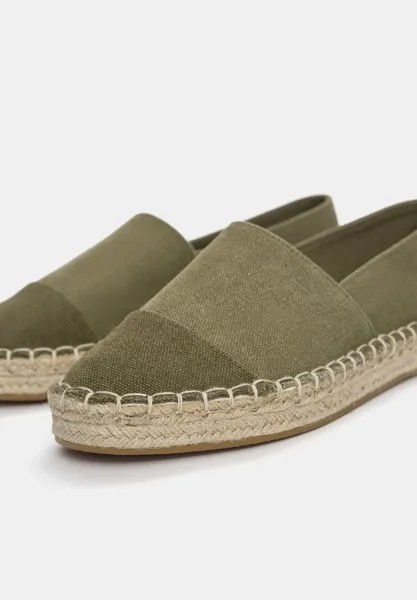 Эспадрильи PULL&BEAR, зеленый