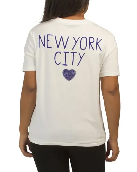 Футболка New York City Ryan Ex Boyfriend Wildfox, белый