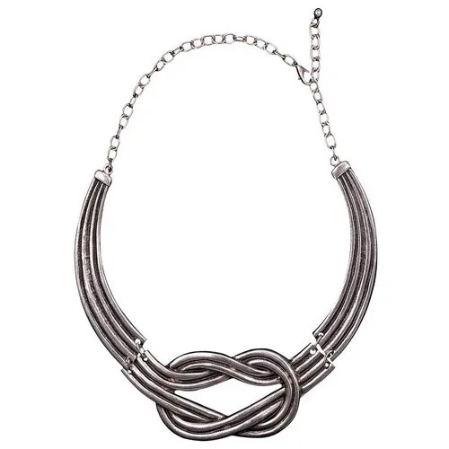 Колье OTOKODESIGN, серебристый