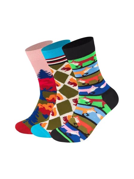 Носки Happy Socks Squirrel Autumn Fox, цвет multicolor