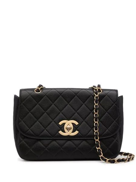 Chanel Pre-Owned стеганая сумка на плечо 2000-2002 годов