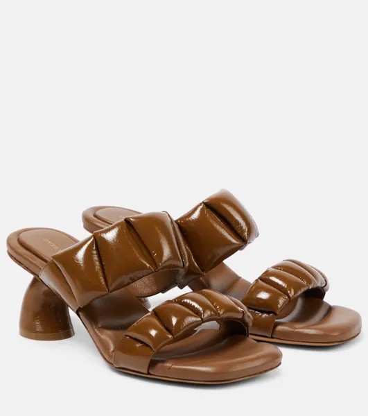 Кожаные сандалии virgo 65 Dries Van Noten, коричневый