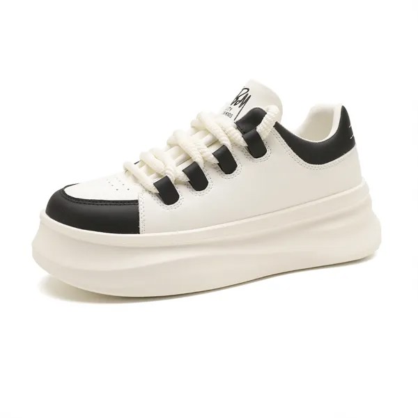 Кроссовки D:FUSE SCANDINAVIA Skateboarding Shoes Women's Low-top Beige/black, бежевый/черный