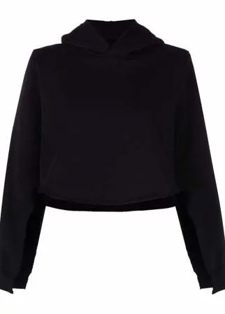 MM6 Maison Margiela худи с вырезами на рукавах