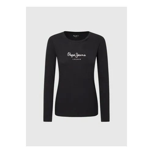 Лонгслив Pepe Jeans Virginia, размер XXS, черный