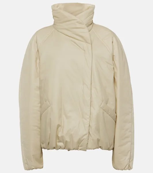 Утепленная куртка dylany из смесового хлопка Isabel Marant, белый