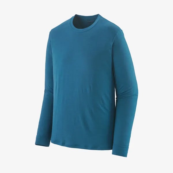 Мужская рубашка из мериноса с длинными рукавами Capilene Cool Patagonia, синий