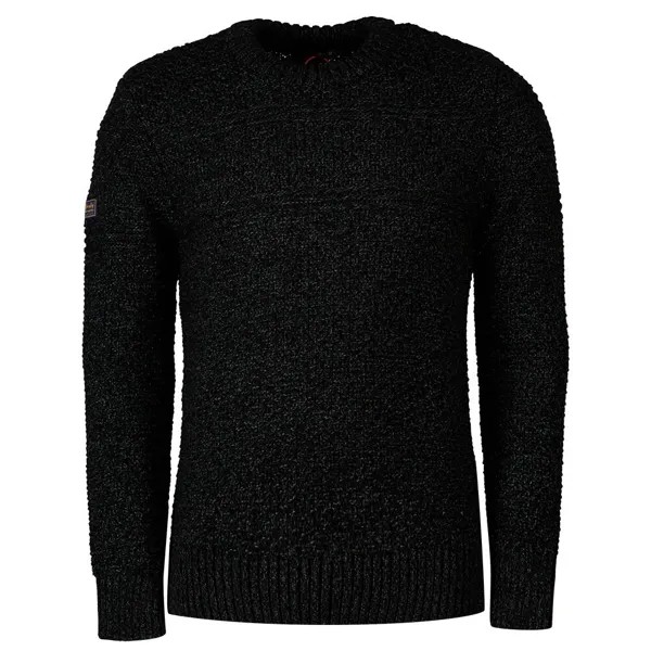 Свитер Superdry Jacob Cable Crew, серый