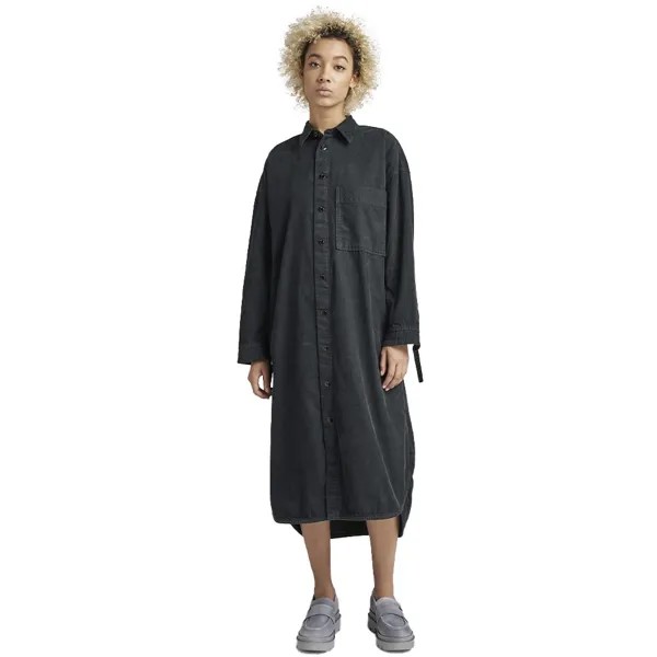 Платье с длинным рукавом G-Star Long Shirt, черный
