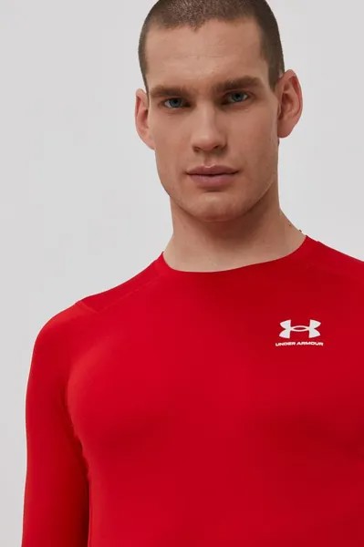 Тренировочный лонгслив Under Armour, красный