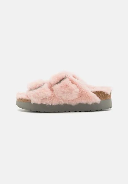 Тапочки Arizona Big Buckle Platform Birkenstock, розовый