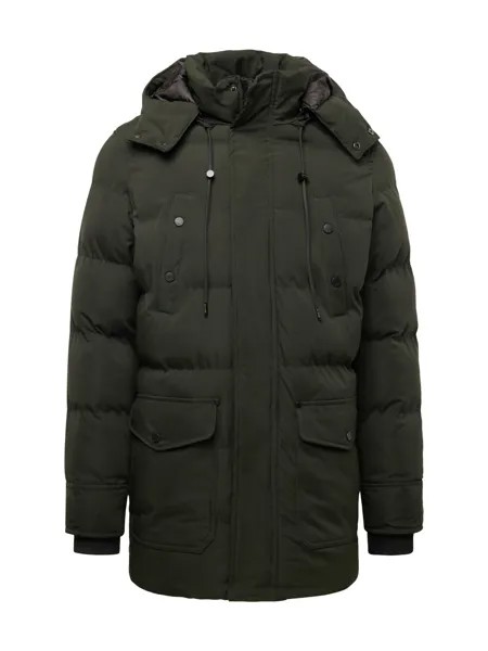 Зимняя куртка BLEND, темно-зеленый
