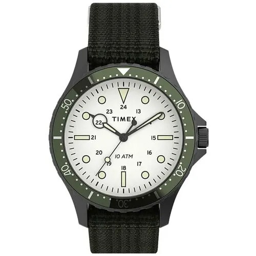 Наручные часы TIMEX Navi XL TW2T75500, зеленый, серый