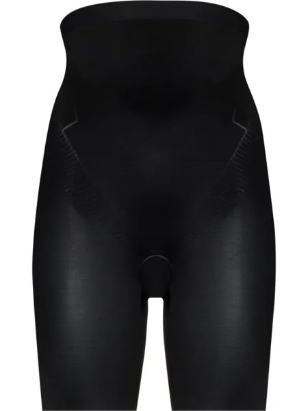 SPANX шорты с завышенной талией, черный